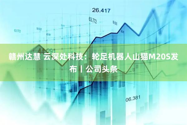 赣州达慧 云深处科技：轮足机器人山猫M20S发布丨公司头条